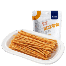 水一方现烤鱼片 鱼片零食健康食品大连特产聚会零食 先生鱼条60g25元（合4.17元/件）