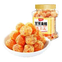 味滋源 甘草金桔干500g*1罐12.68元包邮