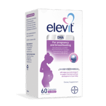 爱乐维（Elevit）dha孕妇藻油备孕孕期哺乳期适用60粒京东自营 澳版原装进口269元 (月销5000+)