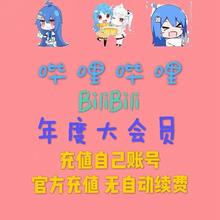 哔哩哔哩 bilibili 会员12个月 B站大VIP会员1年卡95.8元