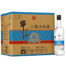 牛栏山二锅头 清香型白酒 53度 500ml*12瓶 整箱装155.82元