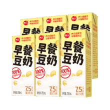 养元 六个核桃养元早餐豆奶250ml*6盒6.9元