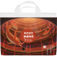 碧芭宝贝【品牌直供安心品质】大鱼海棠拉拉裤宝宝学步裤婴儿拉拉裤 拉拉学步裤XXXL-26片装-18kg+69.5元 (券后省0.88)