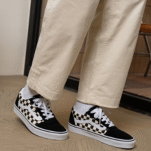 VANS 范斯 Ward 经典黑白棋盘格款 女士低帮休闲板鞋￥194.65