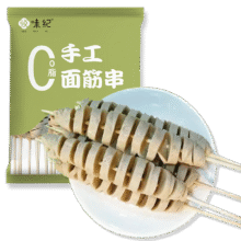 悦味纪 手工大面筋串1kg 共20支 0脂 竹签烤串 露营烧烤食材 半成品速食68.32元（合17.08元/件）