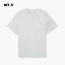 MLB 男女运动简约休闲纯色圆领短袖3ATSB0243 芝加哥队/麻灰色134.45元