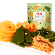 百草味素卤大礼包麻辣素食豆干辣条海带休闲零食小吃囤货11.5元