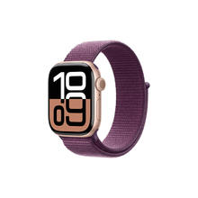 苹果 Apple Watch Series 10 智能手表42毫米玫瑰金色铝金属表壳梅子色回环式运动表带MX1X3CH/B1859.81元