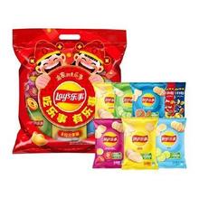 乐事 薯片新年分享大礼包370gx1包10.9元