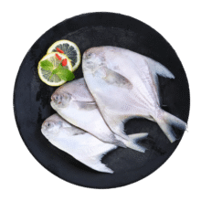 三都港冷冻东海银鲳鱼净重450g/3条装 平鱼 深海鱼生鲜鱼类 海鲜水产45.9元 (券后省20)