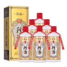 珍酒【官方旗舰】佳品经典珍藏 酱香型白酒 纯粮酒口粮酒 宴请送礼 53度 500mL 6瓶 佳品经典整箱768元 (券后省20)