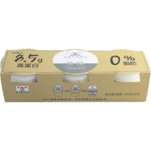 和润 希腊式0脂肪0蔗糖 100g*3杯 酸奶酸牛奶脱脂发酵乳酸奶碗高蛋白40元 (月销1w+)