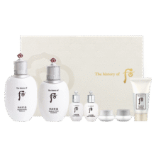 后Whoo雪玉凝水乳护肤品7件套装礼盒321ml 美白补水提亮肤色278元 (月销1000+)