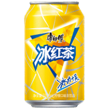 康师傅  冰红茶can 310ml*6罐 茶饮料小罐装9.8元