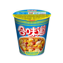 合味道 海鲜方便面杯面74g（任选12件）3.57元/件