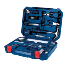 博世（BOSCH）家用多功能手动工具套装五金工具箱108件套 塑盒精装259元