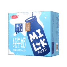 三元小方白纯牛奶整箱200ml*24盒 100%生牛乳 两版包装随机发货37.9元 (月销1w+)