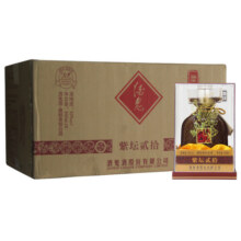 [酒鬼官旗]酒鬼酒 紫坛52度500ml*6瓶整箱装 馥郁香型国产白酒2028.6元 (券后省200)