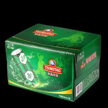 青岛啤酒 TSINGTAO 清仓神价‼️3月产足球罐经典10度啤酒500mL*12罐 赠福禧500ml*4罐41.5元（需买2件，需用券）
