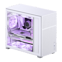 乔思伯（JONSBO）松果D41 MESH版白色 ATX机箱（双360冷排/ATX电源/Type-c Gen2 10Gbps+/垂直风道/长显卡）339元 (月销1000+)