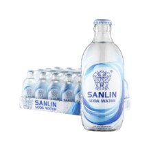 88VIP：三麟 无糖气泡水苏打水 335ml*24瓶 整箱38.88元+1.77元淘金币