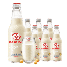 哇米诺 VAMINO 泰国豆奶Vamino哇米诺豆奶植物蛋白早餐奶饮品1800ml(6瓶装)23.9元