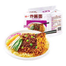 统一方便面老北京炸酱面五连包袋面干拌面100g*5包14.96元（合7.48元/件）（限地区 如福州地区）