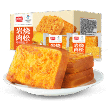 盼盼 岩烧肉松吐司面包 原味520g8.87元（需领券）