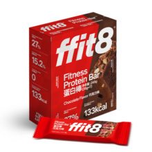 ffit8蛋白棒 乳清蛋白营养能量棒代餐饼干 饱腹高蛋白粉零食 巧克力味99元 (券后省40,月销9000+)