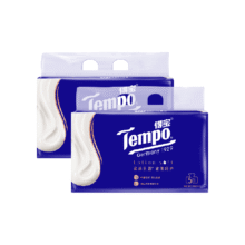 Tempo/得宝乳霜保湿纸 30抽*3包3.05元