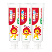狮王 科学防蛀儿童牙膏 草莓味50g*1支装*4件22.6元合5.65元/件