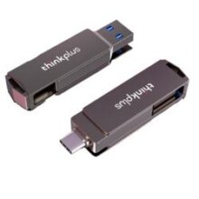 联想u盘MU254盘256g手机电脑两用USB3.1双接口type-c头正品大容量14.1元
