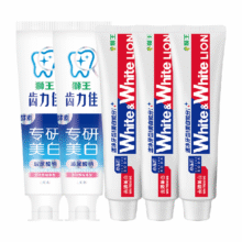 88VIP：狮王 white齿力佳酵素小苏打牙膏600g大白清新5支返后30.24元 （33.24元+返3猫超）