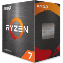 AMD 锐龙7 5700X处理器(r7) 8核16线程 加速频率至高4.6GHz 65W AM4接口 盒装CPU799元 (月销3000+)