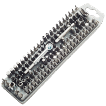 宝工（Pro'sKit）SD-2310 100PCSBITS组多头起子组套筒100合一套装（不含手柄）167元
