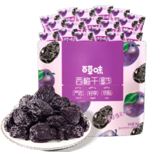 百草味 西梅干 508g14.9元