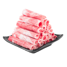 涝河桥 供港宁夏滩羊原切羊肉卷 480g/袋 国产冷冻火锅食材42.9元 (券后省20,月销2000+)