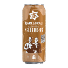 卡斯布鲁（KARLSBRAU） 窖藏拉格啤酒（浑浊型） 500ml*24听 德国原装进口138元