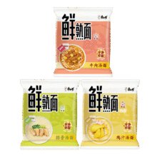 微信小程序：康师傅 鲜熟面 牛肉/排骨/鸡汁汤面 10袋 随机口味14.9元包邮（需用券）