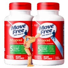 Move Free益节氨糖软骨素钙片绿瓶120粒*2 维骨力成人中老年护关节营养品518元