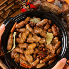 88会员：五香卤煮花生香辣味 334g*3包4.9元