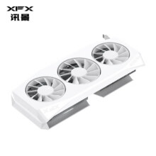 讯景（XFX）AMD RADEON RX 9060 XT 海外版pro 16GB 白色 全新电竞游戏设计智能学习台式电脑独立显卡3232.51元包邮