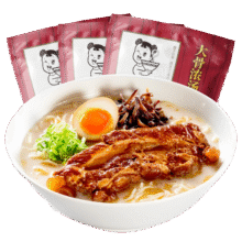 味千拉面猪骨汤拉面305g*3 6人份含料包 火锅挂面早餐面点 冷藏方便面条36.9元 (月销7000+)