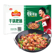 冻品先生 安井 干锅肥肠 200g 免洗免切 卤肠猪肠 私房菜 方便菜 预制菜17.7元 (券后省16,月销1w+)