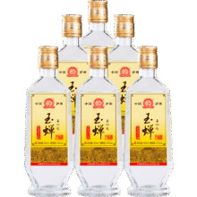 618预售：玉蝉老酒 玉蝉大曲光瓶 浓香型白酒 52度 500ml*6瓶 整箱装208元