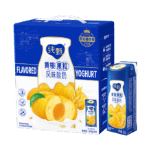 PLUS会员：（MENGNIU）蒙牛 纯甄黄桃果粒风味酸奶 200g*10盒 礼盒装149.45元（需领券，合29.89元/件）