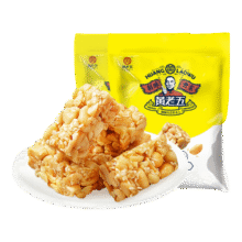 黄老五 原味花生酥 20g*5袋2元（需领券）