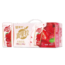 蒙牛（MENGNIU）真果粒牛奶饮品（草莓）250g×12盒 真实果粒【新老包装随机发】9.41元