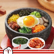 美团外卖/到店 小木屋拌饭 大粒牛肉石锅拌饭+海带汤+辣白菜套餐兑换券·1张门市价34元现价仅需14.9元
