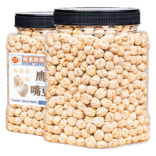 每果时光 即食鹰嘴豆500g熟原味豆子 休闲零食13.21元